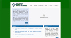 Desktop Screenshot of murthyconsultants.com